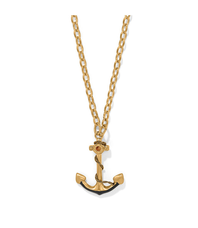 BRIGHTON Twilight Waters Anchor Necklace