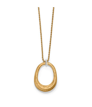 BRIGHTON Meridian Geo Open Ring Pendant Necklace