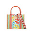BRIGHTON Painterly Garden Canvas Carryall