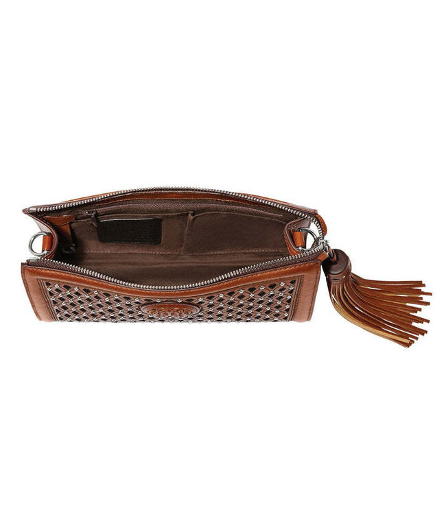 BRIGHTON Michela Cross Body - Russet