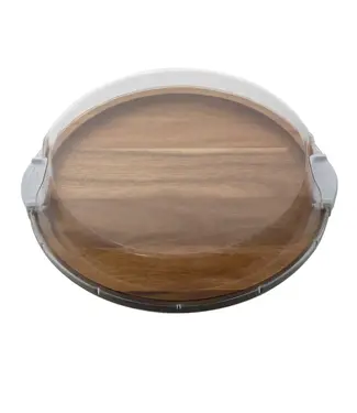 14" Round Make and Take- Acacia Cutting Board