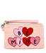 Seed Bead Be Mine Heart Coin Purse Bag