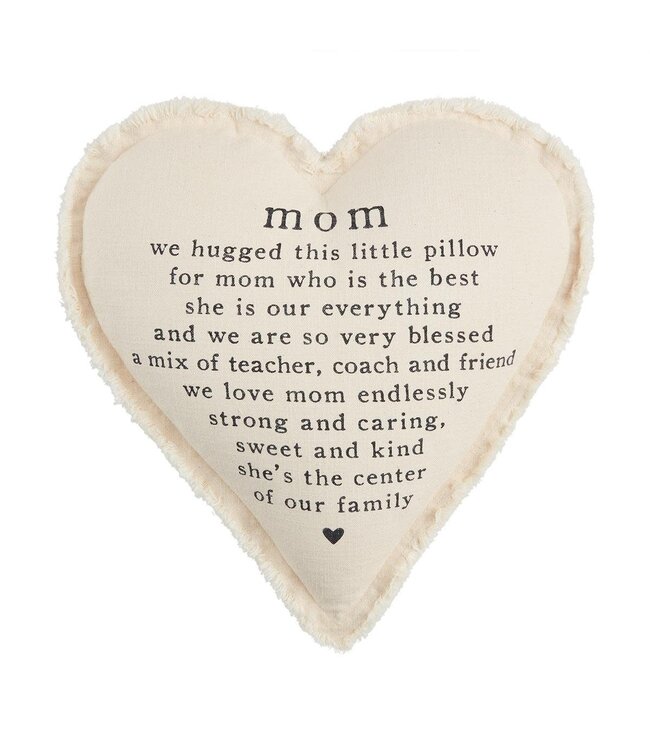 Mom Heart Pillow