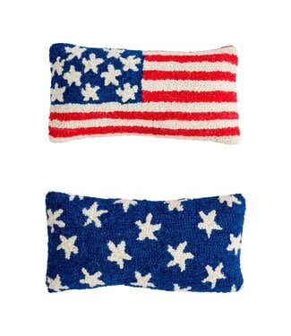 Americana Hooked Wool Pillows