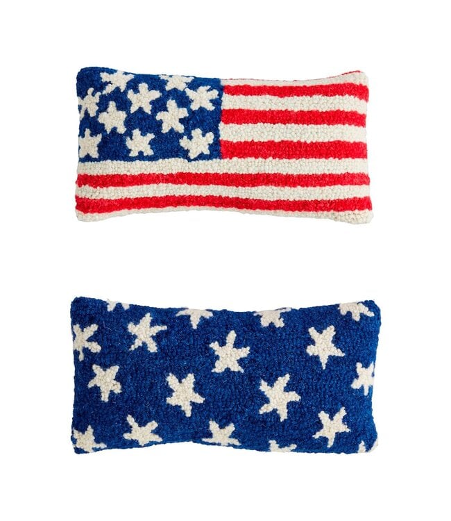 Americana Hooked Wool Pillows