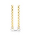 MACKENZIE CHILDS Check Gold & Ivory Dinner Candles - Sold as Set