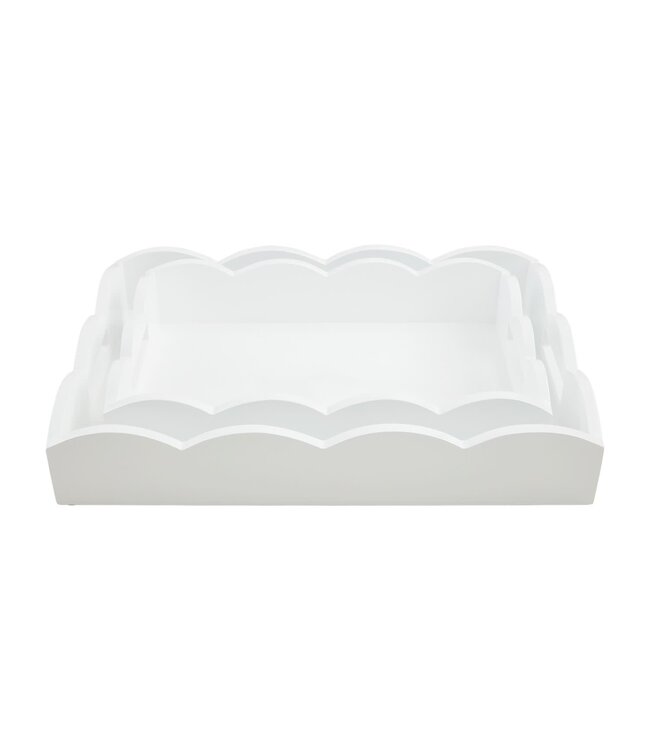 Scallop Lacquer Tray