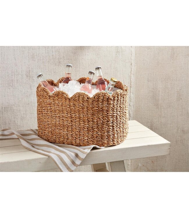 Woven Scallop Party Tub