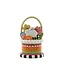 MACKENZIE CHILDS Calico Cookie Basket