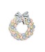 MACKENZIE CHILDS 16” Cameo Egg  Wreath