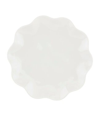 Ruffle Melamine Plate