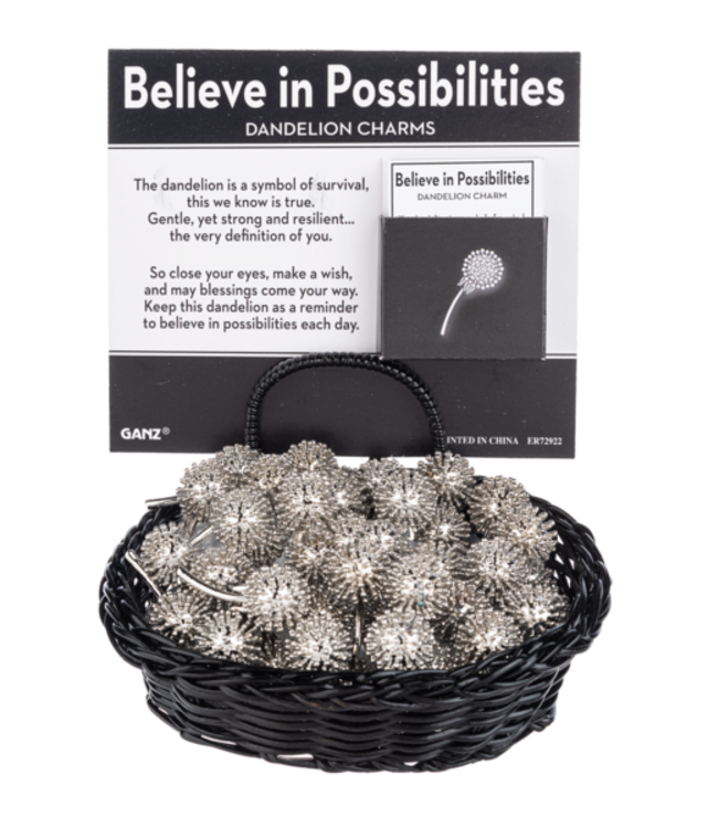 Believe in Possibilities - Dandelion Charm