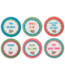 Embroidered Cheeky Chic Travel Compact Mirror