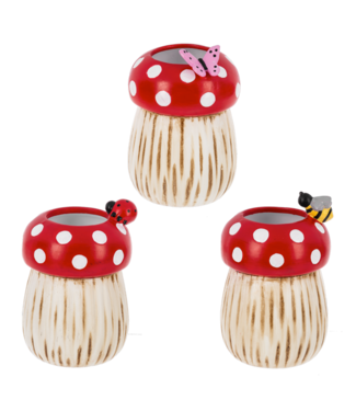 Garden Decor- Mushroom Planters