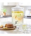 Sleek Crystal Beverage Dispenser