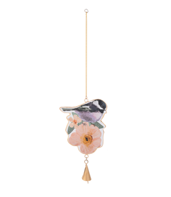 Watercolor Bird Windchimes