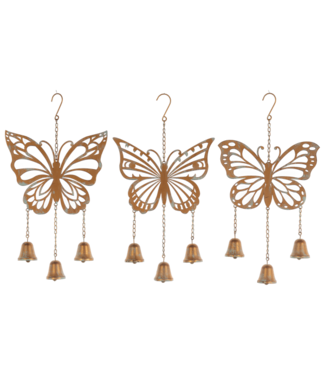 Laser Cut Butterfly Wind Chime