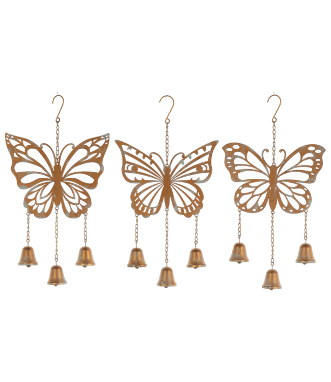 Laser Cut Butterfly Wind Chime