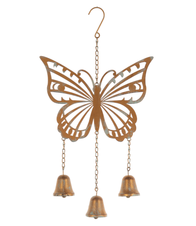 Laser Cut Butterfly Wind Chime