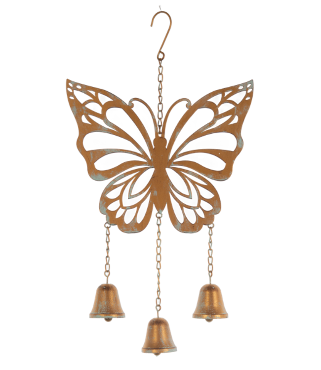 Laser Cut Butterfly Wind Chime