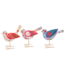 Botanical Bird Figurine
