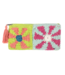 Crochet Rectangle Flower Pouch