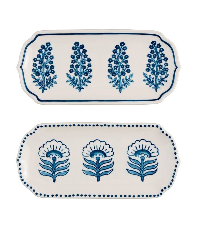 Block Print Everything Trays