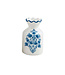 Block Print Bud Vase