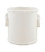 White Bamboo Utensil Holder