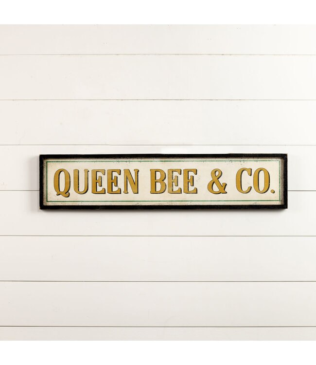 Queen Bee & Co. Sign