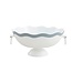 Wavy Pedestal Bowl