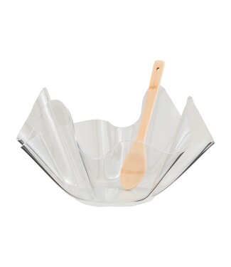 Acrylic Ruffle Bowl Set