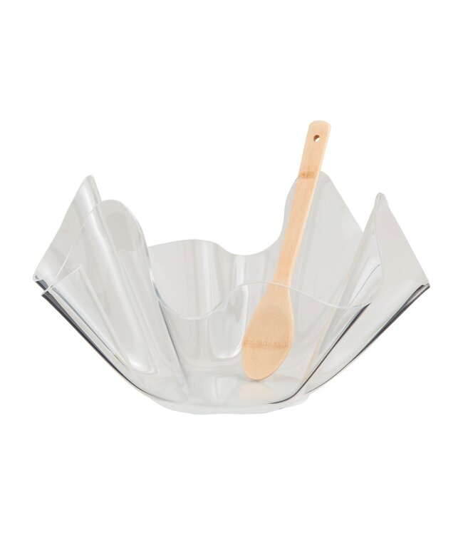 Acrylic Ruffle Bowl Set