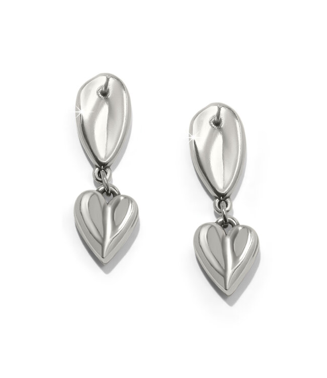 BRIGHTON Cascade Heart Unity Post Drop Earrings