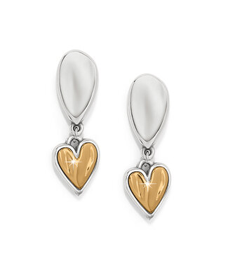 BRIGHTON Cascade Heart Unity Post Drop Earrings