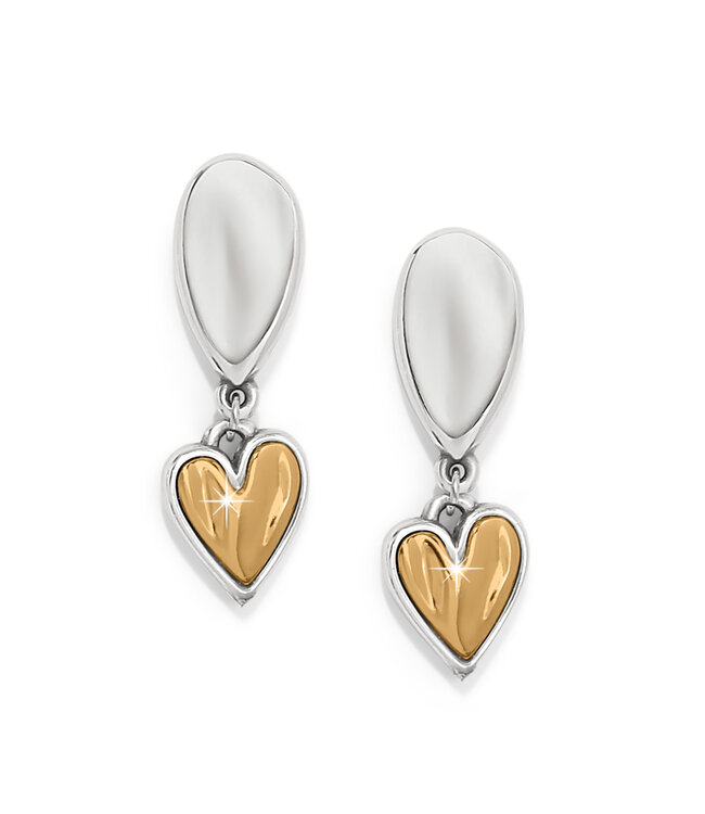 BRIGHTON Cascade Heart Unity Post Drop Earrings