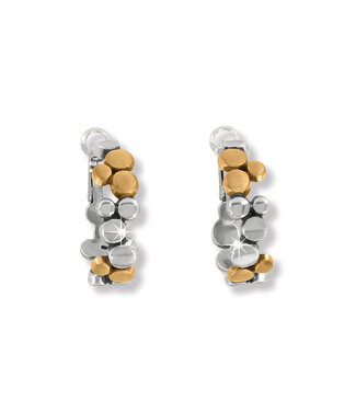 BRIGHTON Pebble Edge Small Hoop Earrings