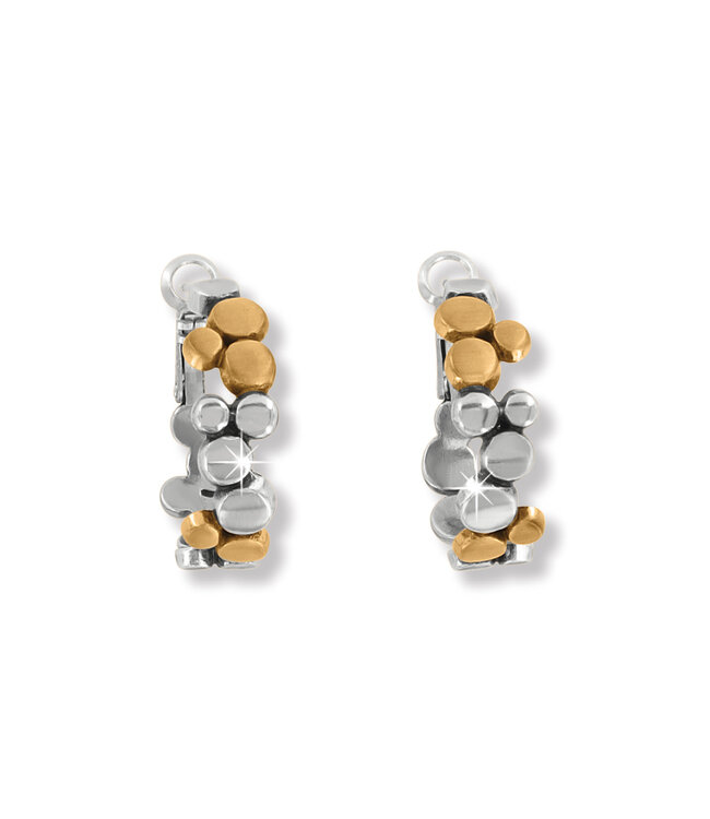 BRIGHTON Pebble Edge Small Hoop Earrings