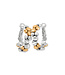 BRIGHTON Pebble Edge Small Hoop Earrings