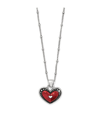 BRIGHTON love me do Heart Petite Necklace