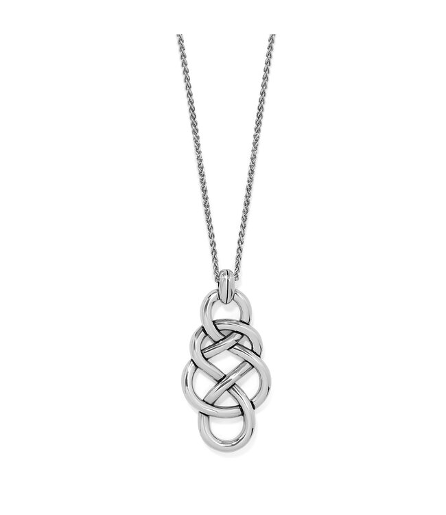 BRIGHTON Interlok Braid Pendant Necklace