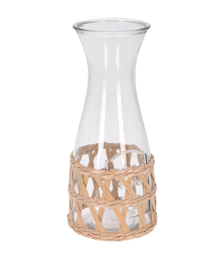 Decanter With Rattan