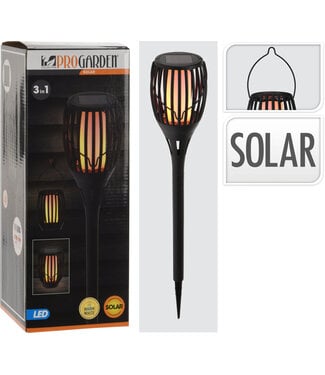 Solar Garden Light Flame Led