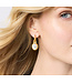 JULIE VOS Saratoga Pearl Hoop & Charm Earring