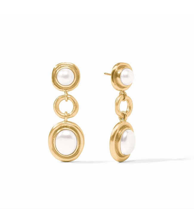 JULIE VOS Wave Tier Earring