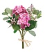 16.5" Hydrangea/Eucalyptus Bouquet