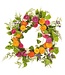 20" Calendula/Blossom Wreath Mixed