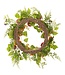 20" Calendula/Blossom Wreath Mixed