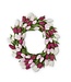22 Inch Real Touch Mini Tulip Wreath