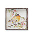 16.5" Bird/Framed Plaque
